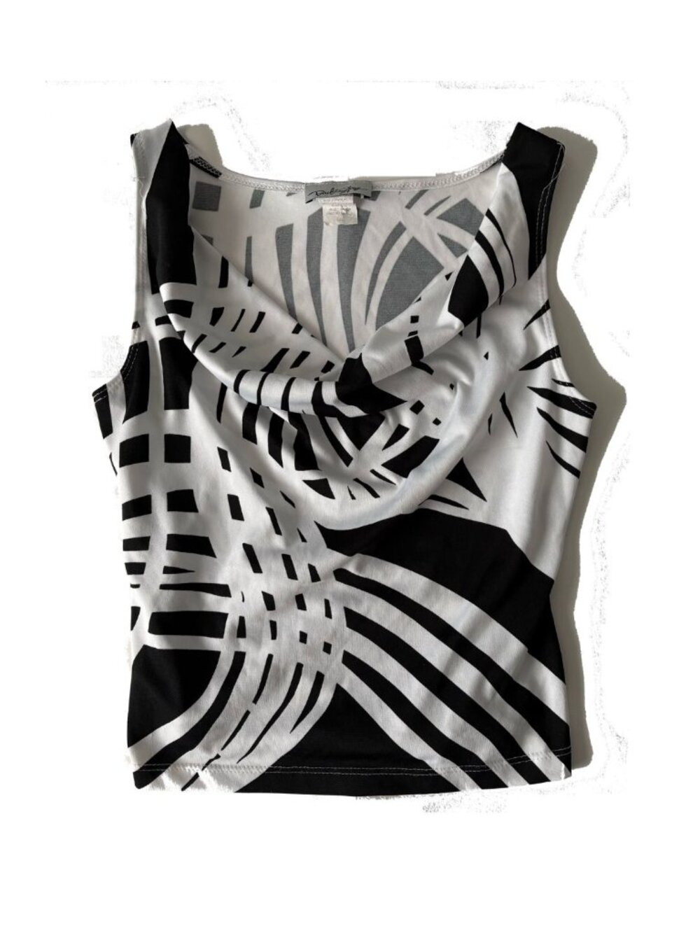 Backstage Cowl-Neck Top